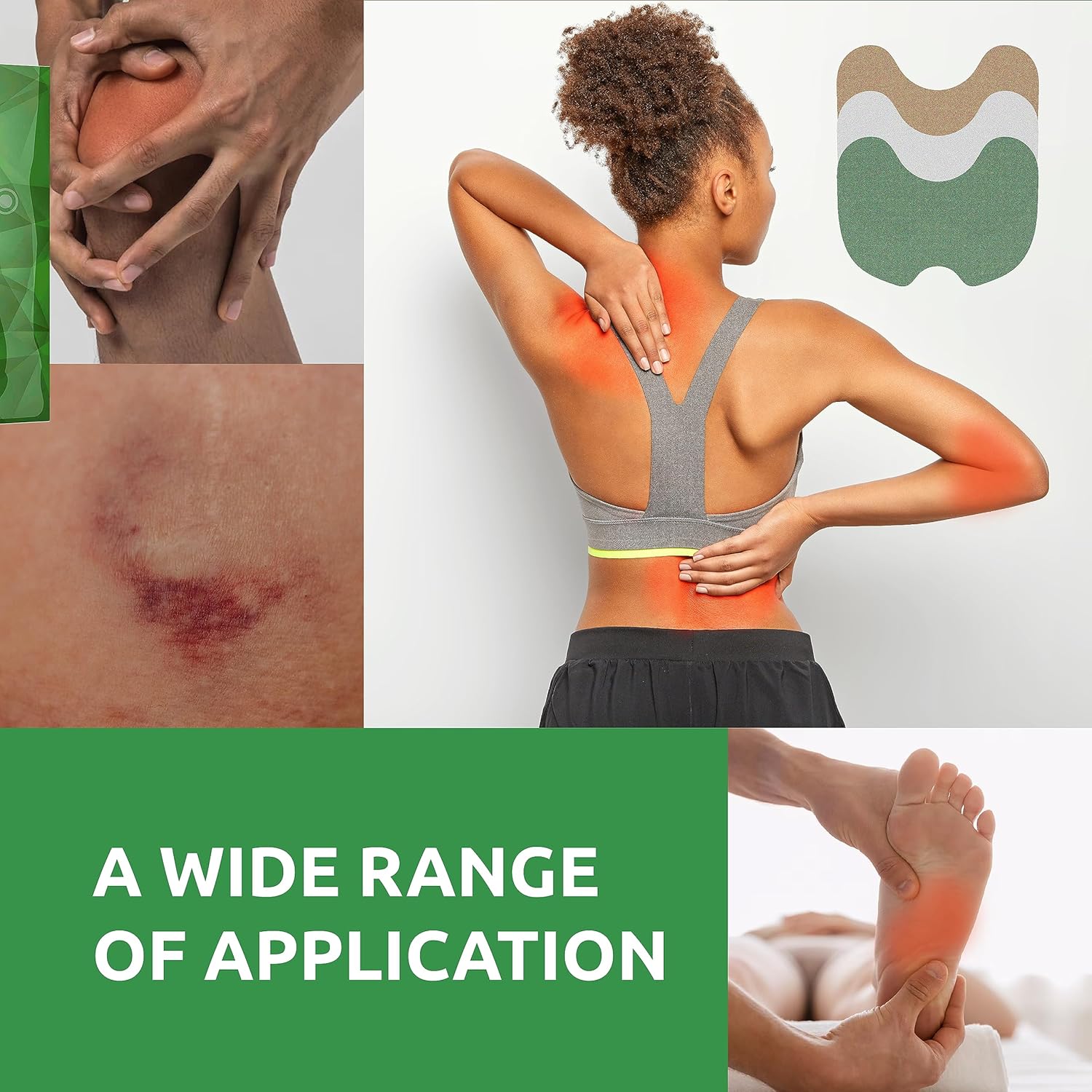 Knee Pain Relief Patch, Warming Herbal Plaster Pain Patches - zencart