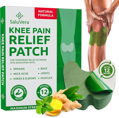 Knee Pain Relief Patch, Warming Herbal Plaster Pain Patches - zencart