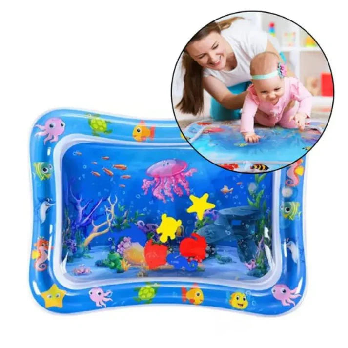 Premium Baby Inflatable Water Tummy Time Mat - zencart